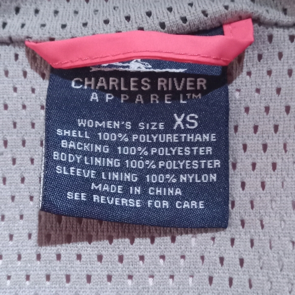 Charles River Apparel lightweight rain jacket - Picture 5 of 8